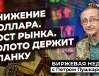 Снижение доллара. Рост рынка. Золото держит планку | Петр Пушкарев