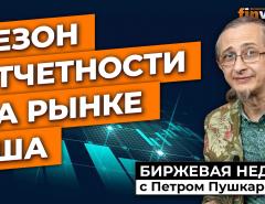 Сезон отчетности на рынке США / Петр Пушкарев