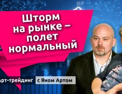 Шторм на рынке - полет нормальный. Блог Яна Арта - 21.04.2025