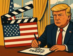 Трамп поручил ввести пошлины на зарубежные фильмы