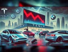Резкое падение продаж Tesla в Европе: кризис доверия и нарастающая конкуренция