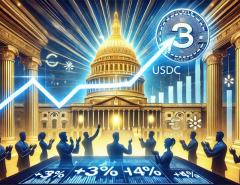 Одобрение законопроекта о стейблкоинах продолжает разгонять акции Circle