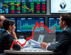 Акции Renault рухнули на фоне снижения прогнозов и смены руководства