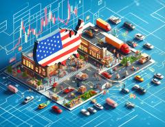 Розничные продажи в США удивили сильным ростом в июне