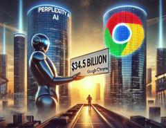 Perplexity AI предложила $34,5 млрд за браузер Google Chrome