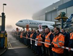 Airbus готовится к забастовке в Великобритании