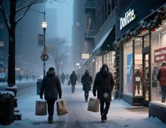 Deloitte прогнозирует самый медленный рост рождественских продаж в США со времен пандемии