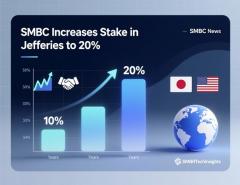 SMBC увеличил долю в Jefferies до 20%