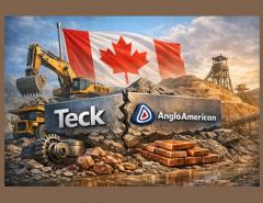 Канада одобрила объединение Teck Resources и Anglo American