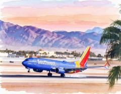 Акции Southwest Airlines растут быстрее всех в отрасли