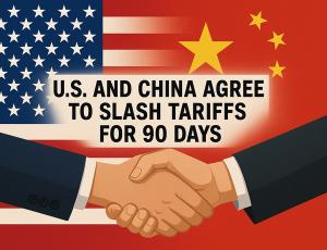 США и Китай договорились временно снизить тарифы