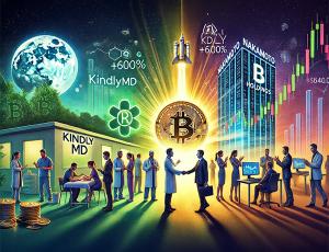 Акции KindlyMD взлетели на сотни процентов после слияния с криптокомпанией советника Трампа