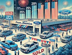 Ford отчитался о сильных майских продажах