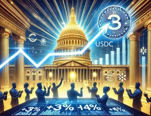 Одобрение законопроекта о стейблкоинах продолжает разгонять акции Circle