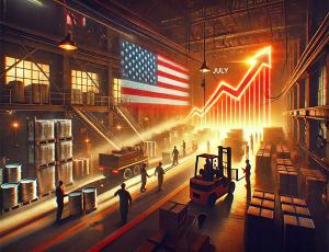 Цены производителей в США резко подскочили в июле