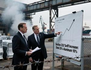 Власти США ужесточают тарифы на сталь и алюминий
