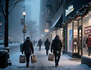 Deloitte прогнозирует самый медленный рост рождественских продаж в США со времен пандемии