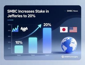 SMBC увеличил долю в Jefferies до 20%