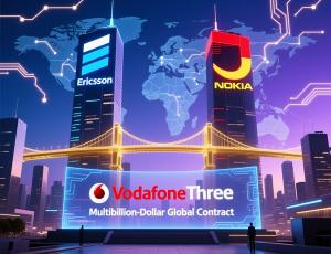 Ericsson и Nokia заключили многомиллиардный контракт с VodafoneThree