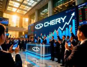 Дебют Chery на бирже в Гонконге оказался успешным