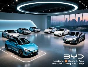 Продажи BYD впервые показали снижение в этом году