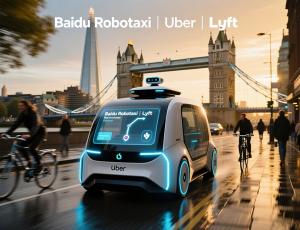 Baidu, Uber и Lyft готовятся к запуску роботакси в Лондоне